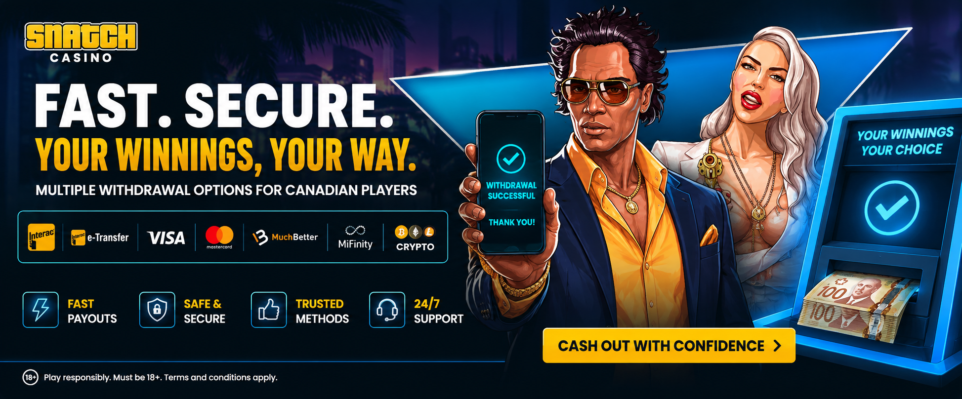 Snatch Casino Registration, Login & Account Verification